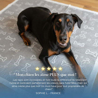 FreshPaw - Tapis hygiénique, absorbant et lavable pour chiens et chiots